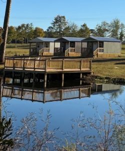 Three Cabins by the Lake View